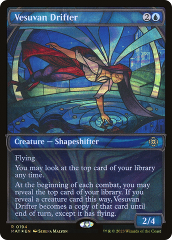 {R} Vesuvan Drifter (Showcase Halo Foil) [March of the Machine: The Aftermath][MAT 194]