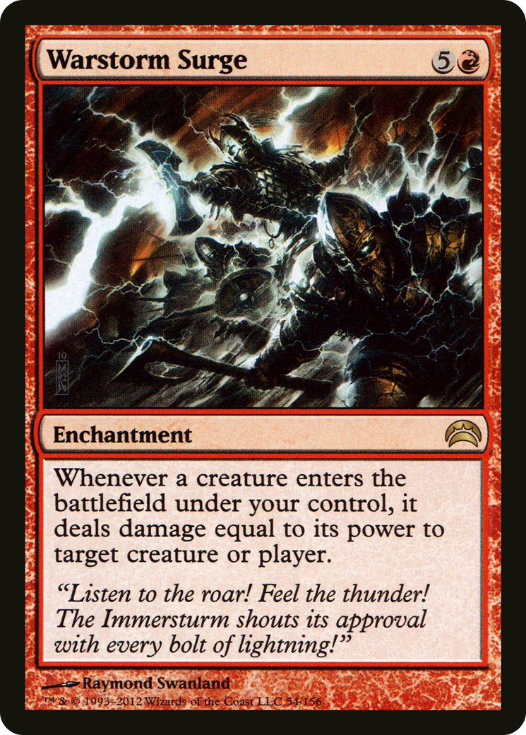 {@@PC2} Warstorm Surge [PC2 054]  Foil