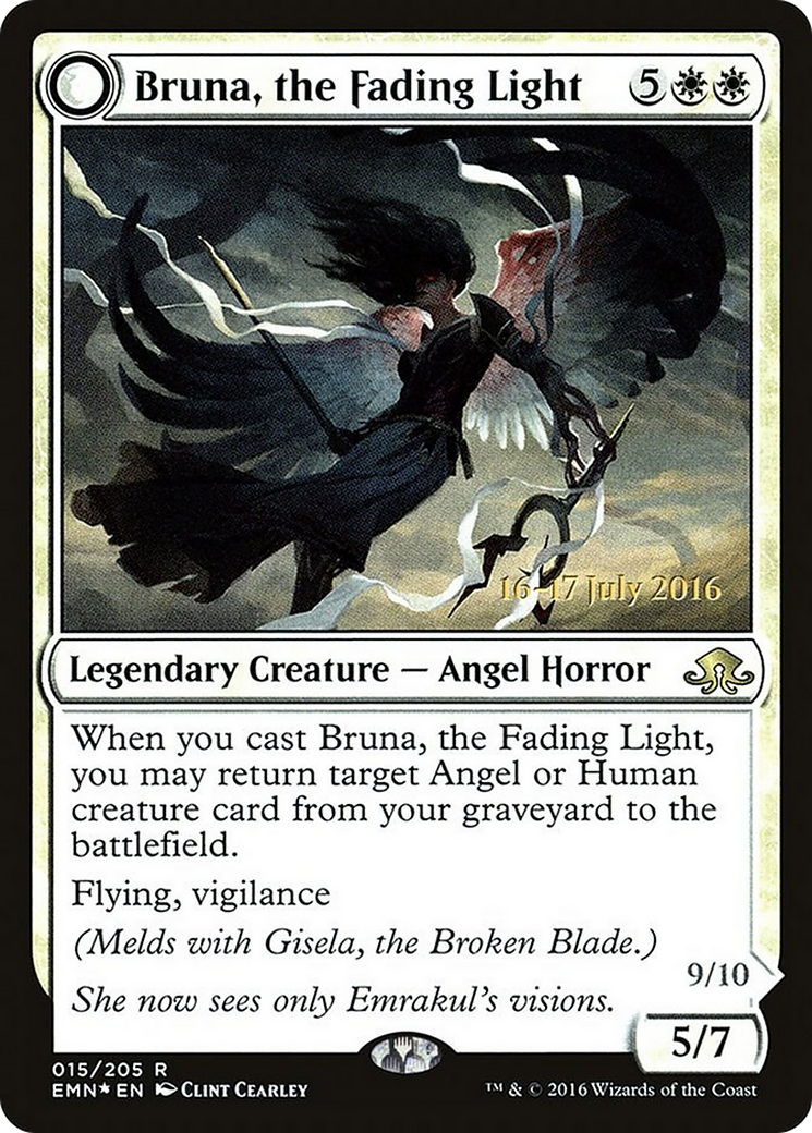 {R} Bruna, the Fading Light [Eldritch Moon Prerelease Promos][PR EMN 015]