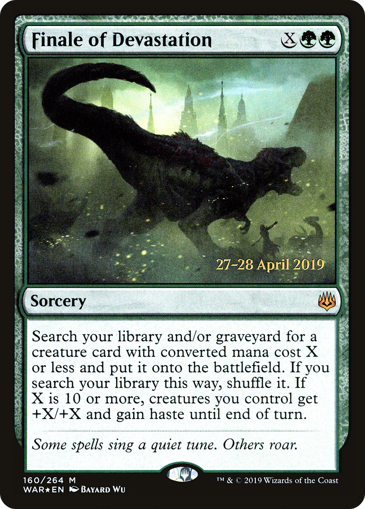 {R} Finale of Devastation [War of the Spark Prerelease Promos][PR WAR 160]