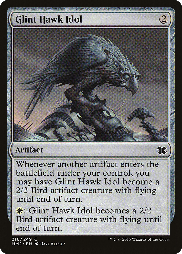 {C} Glint Hawk Idol [Modern Masters 2015][MM2 216]