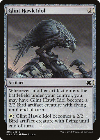 {C} Glint Hawk Idol [Modern Masters 2015][MM2 216]