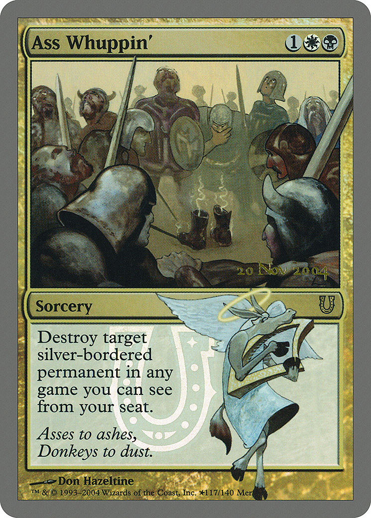 {R} Ass Whuppin' [Unhinged Promos][PA UNH 117] - Misty Mountain Games