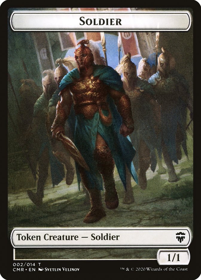 {T} Angel // Soldier Token [Commander Legends Tokens][TCMR 001]