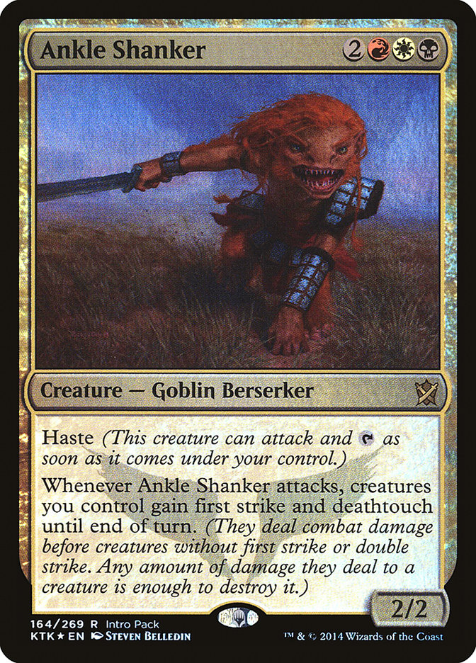 {R} Ankle Shanker (Intro Pack) [Khans of Tarkir Promos][PA KTK 164]