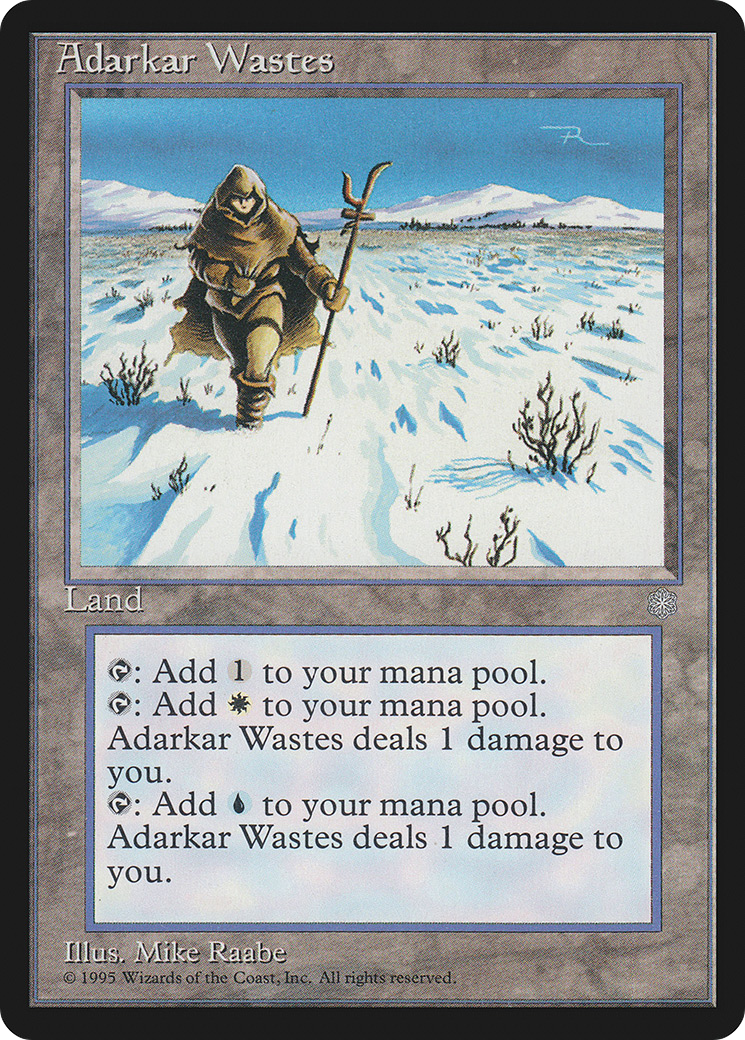 {R} Adarkar Wastes [Ice Age][ICE 351] - Misty Mountain Games