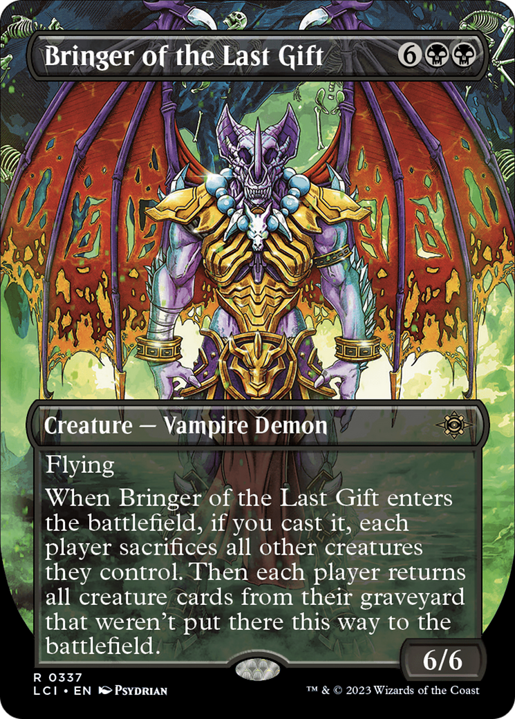 {@R} Bringer of the Last Gift (Borderless) [The Lost Caverns of Ixalan][LCI 337]