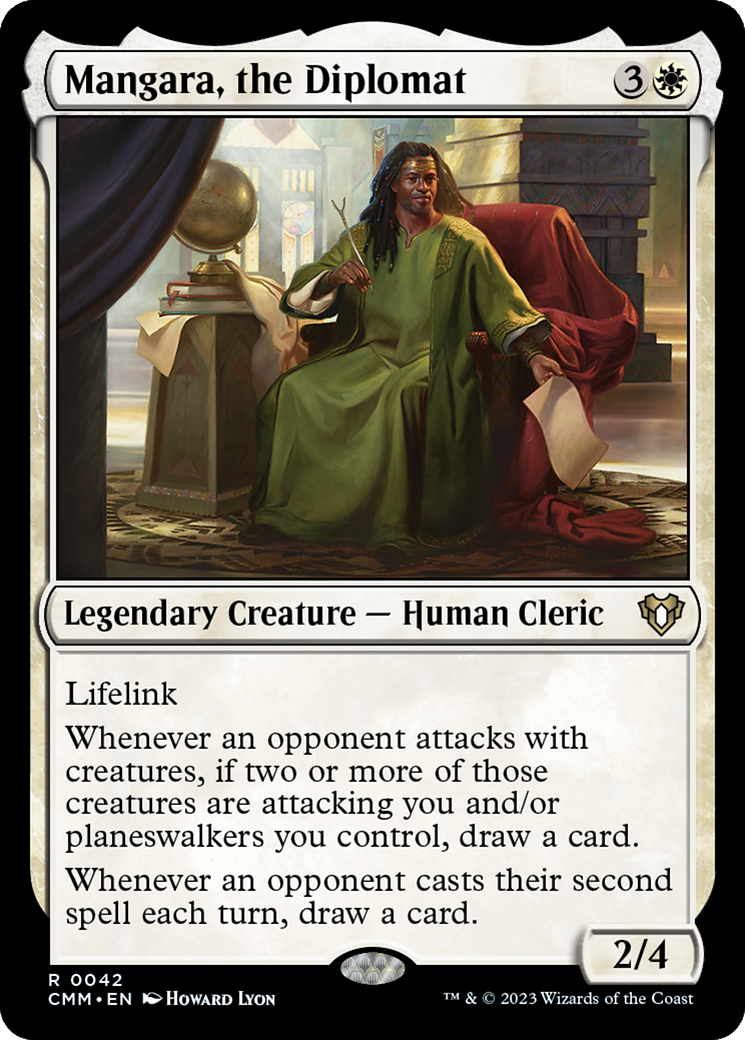 {R} Mangara, the Diplomat [Commander Masters][CMM 042]