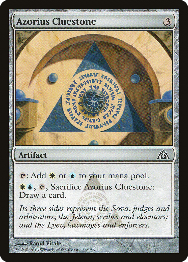 {C} Azorius Cluestone [Dragon's Maze][DGM 136]