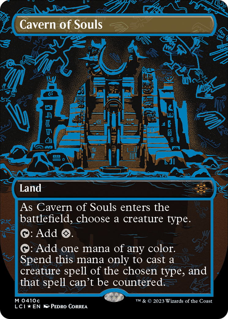 {@R} Cavern of Souls (0410c) (Borderless) [The Lost Caverns of Ixalan][LCI 410C]