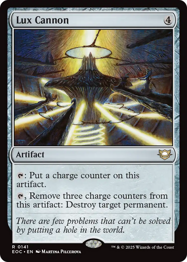 {R} Lux Cannon [Edge of Eternities Commander][EOC 141]