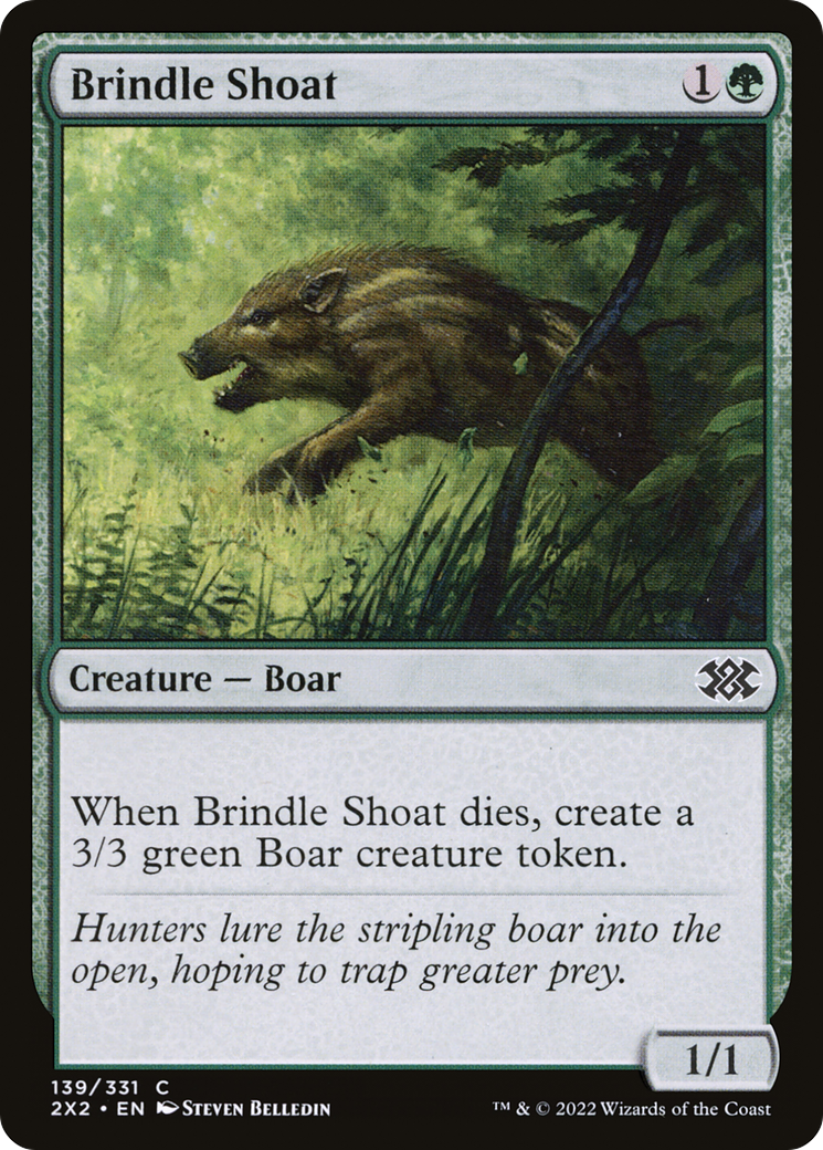 {C} Brindle Shoat [Double Masters 2022][2X2 139]