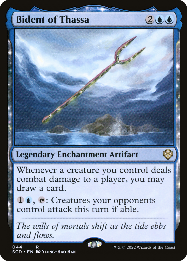 {R} Bident of Thassa [Starter Commander Decks][SCD 044]