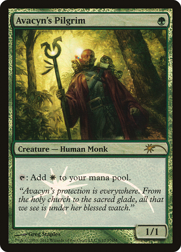 {R} Avacyn's Pilgrim [Friday Night Magic 2012][PA F12 008] - Misty Mountain Games