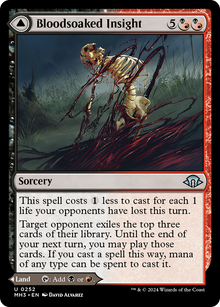 {C} Bloodsoaked Insight // Sanguine Morass [Modern Horizons 3][MH3 252]