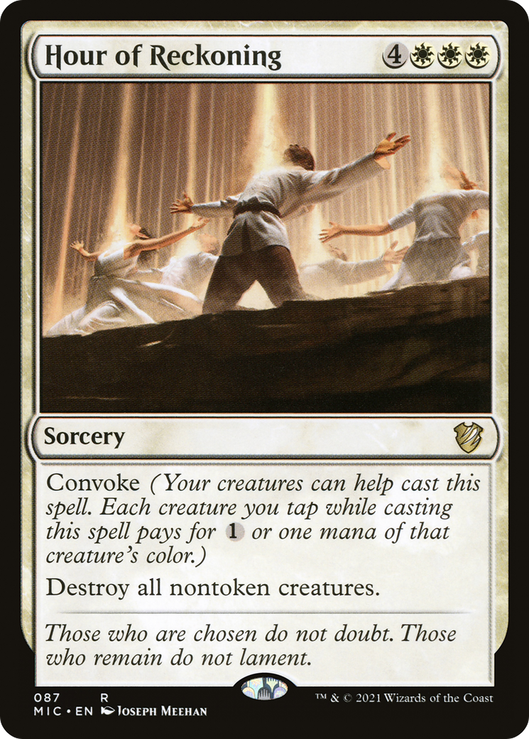 {R} Hour of Reckoning [Innistrad: Midnight Hunt Commander][MIC 087]