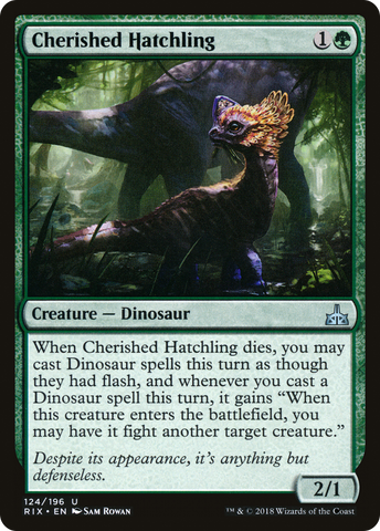 {C} Cherished Hatchling [Rivals of Ixalan][RIX 124]