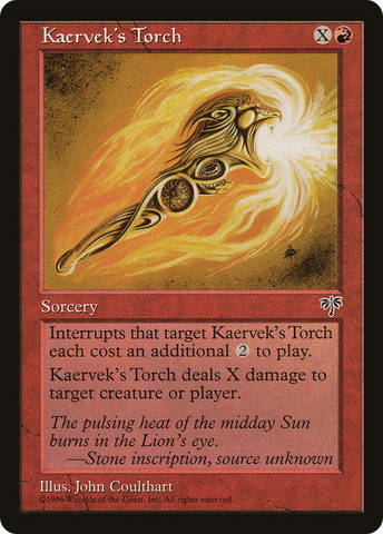 {C} Kaervek's Torch [Mirage][MIR 185]