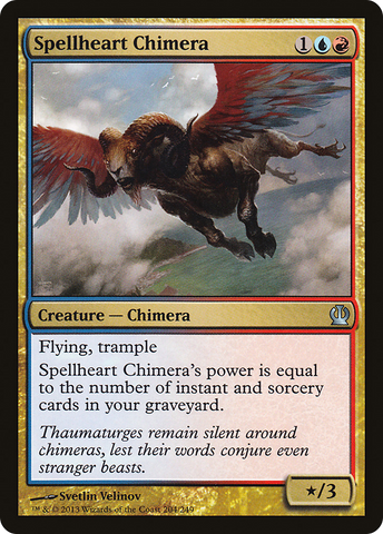 {C} Spellheart Chimera [Theros][THS 204]
