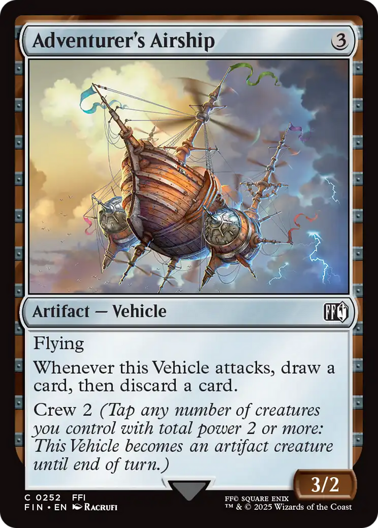 {@C} Adventurer's Airship [FINAL FANTASY][FIN 252]