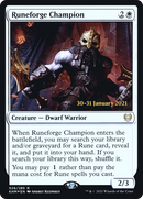 {R} Runeforge Champion [Kaldheim Prerelease Promos][PR KHM 026]