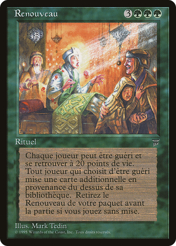 {C} Rebirth (French) - "Renouveau" [Renaissance][REN 154]