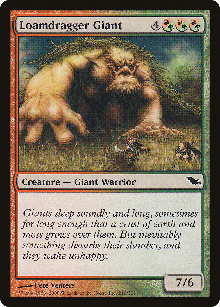 {C} Loamdragger Giant [Shadowmoor][SHM 210]
