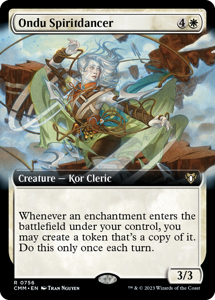 {R} Ondu Spiritdancer (Extended Art) [Commander Masters][CMM 756]