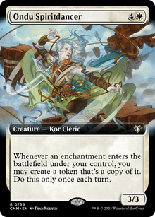 {R} Ondu Spiritdancer (Extended Art) [Commander Masters][CMM 756]