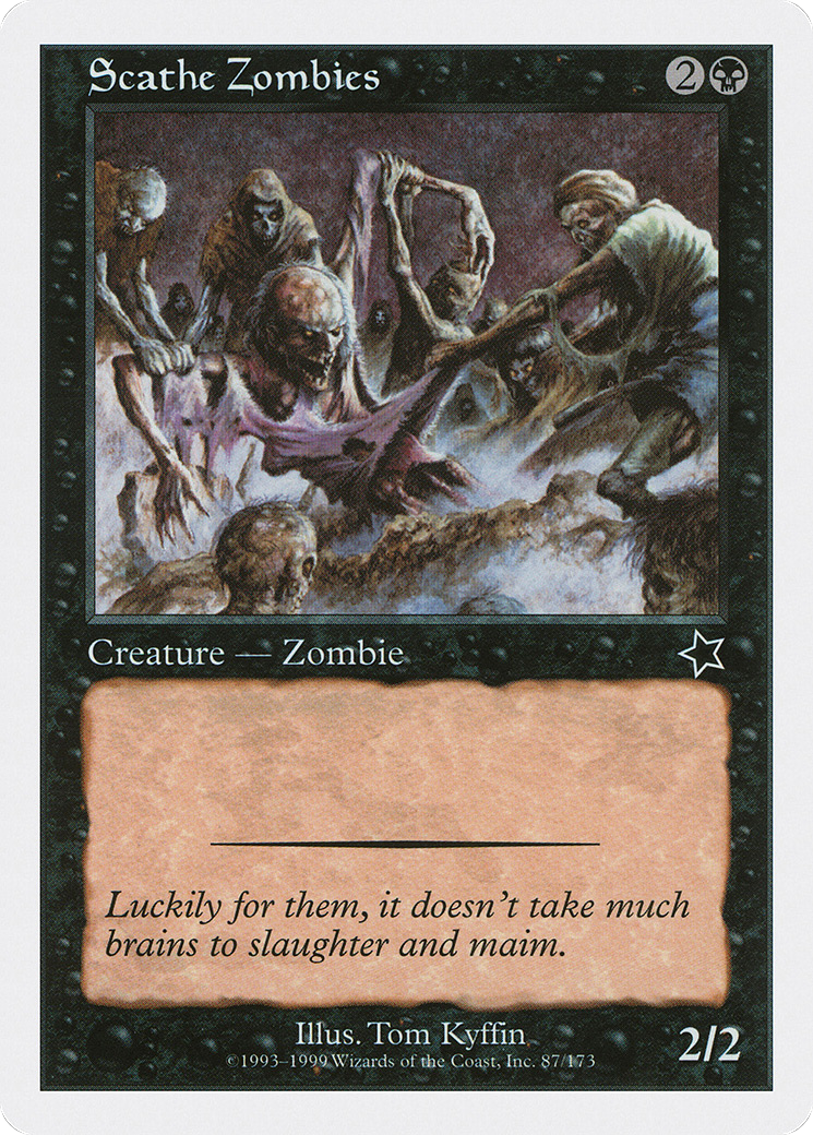 {C} Scathe Zombies [Starter 1999][S99 087]