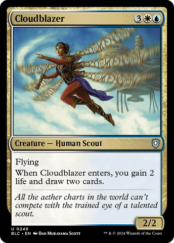 {C} Cloudblazer [Bloomburrow Commander][BLC 249]