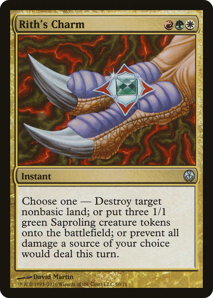 {C} Rith's Charm [Duel Decks: Phyrexia vs. the Coalition][DDE 060] - Misty Mountain Games