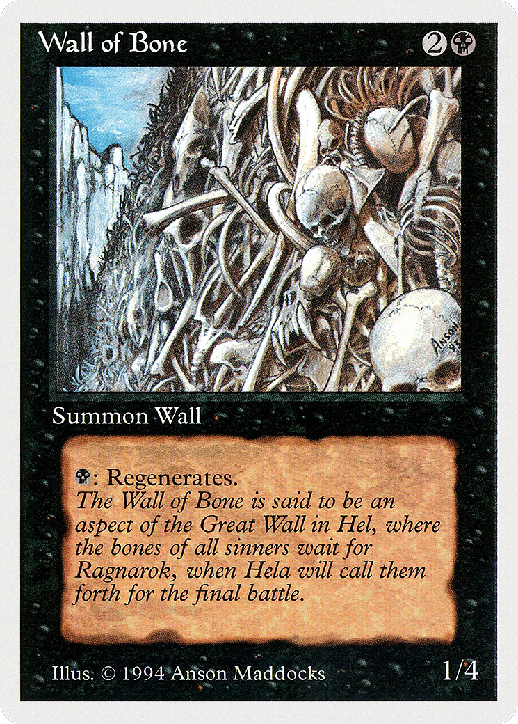 {C} Wall of Bone [Summer Magic / Edgar][SUM 134]