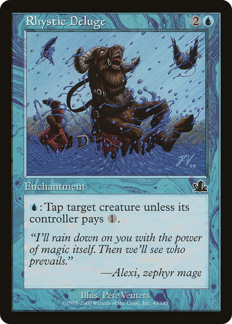 {C} Rhystic Deluge [Prophecy][PCY 043] - Misty Mountain Games