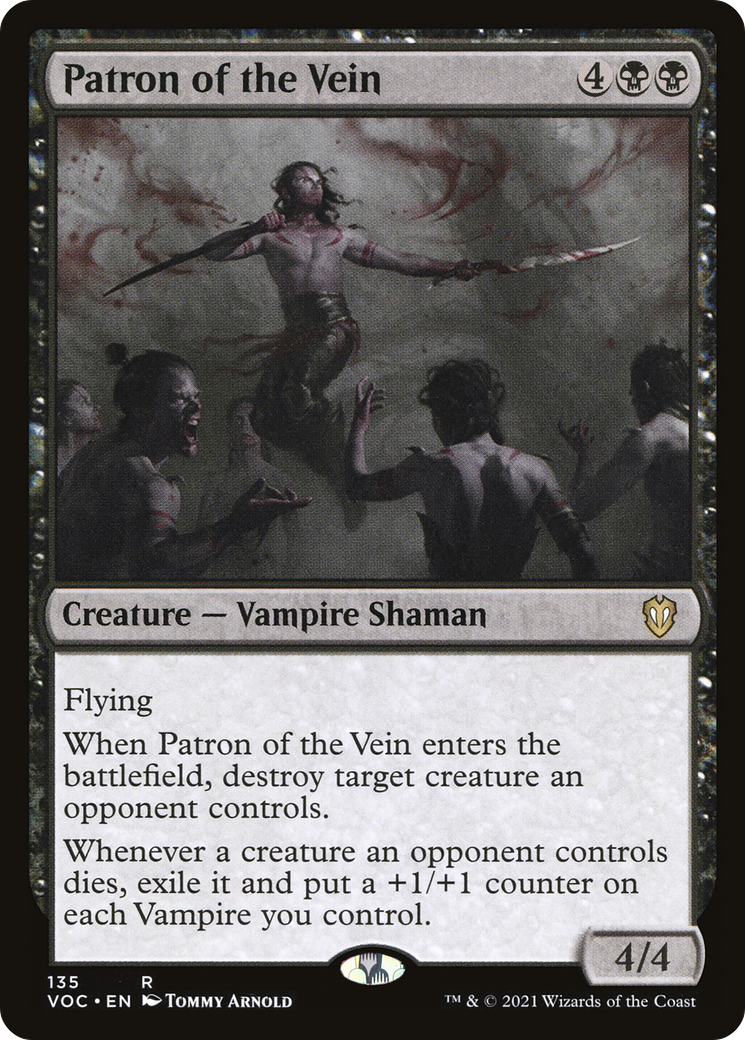 {R} Patron of the Vein [Innistrad: Crimson Vow Commander][VOC 135]