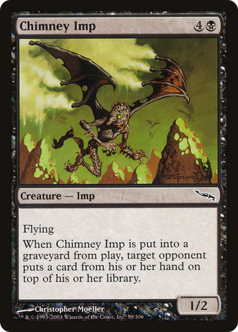 {C} Chimney Imp [Mirrodin][MRD 059]