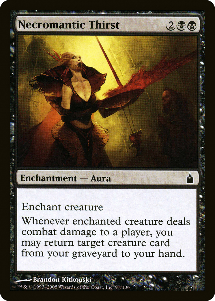 {C} Necromantic Thirst [Ravnica: City of Guilds][RAV 097]
