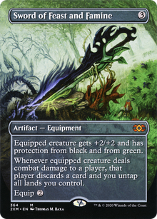 {R} Sword of Feast and Famine (Toppers) [Double Masters][2XM 364]