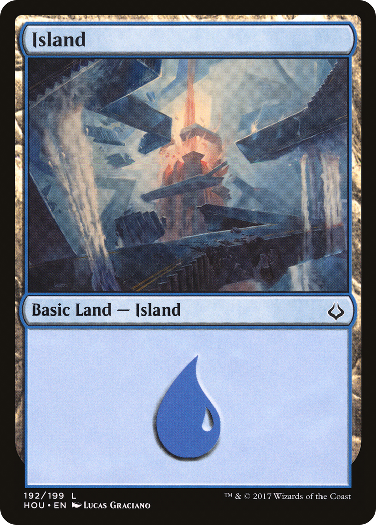 {B}[HOU 192] Island (192) [Hour of Devastation]