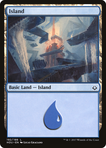 {B}[HOU 192] Island (192) [Hour of Devastation]