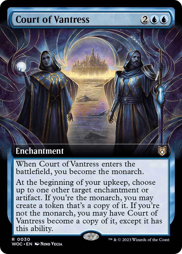 {R} Court of Vantress (Extended Art) [Wilds of Eldraine Commander][WOC 030]