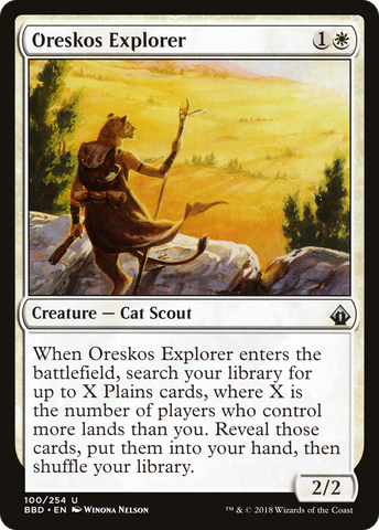 {C} Oreskos Explorer [Battlebond][BBD 100]