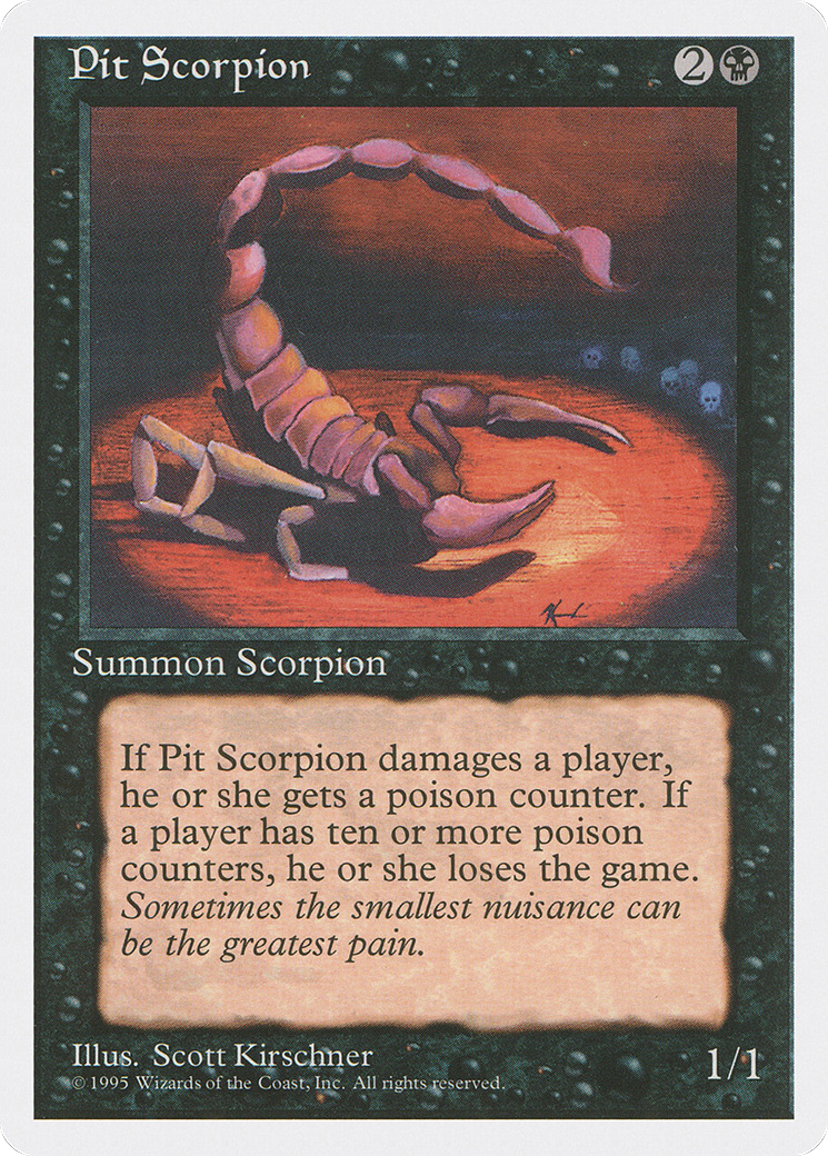 {C} Pit Scorpion [Fourth Edition][4ED 153]