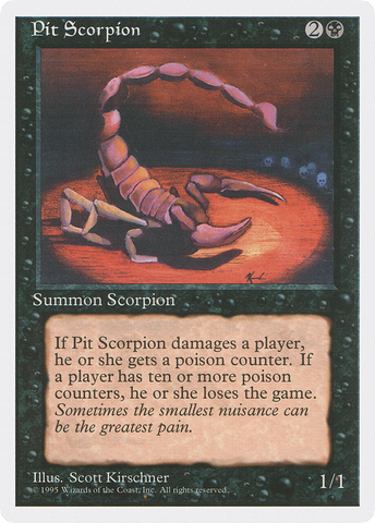 {C} Pit Scorpion [Fourth Edition][4ED 153]