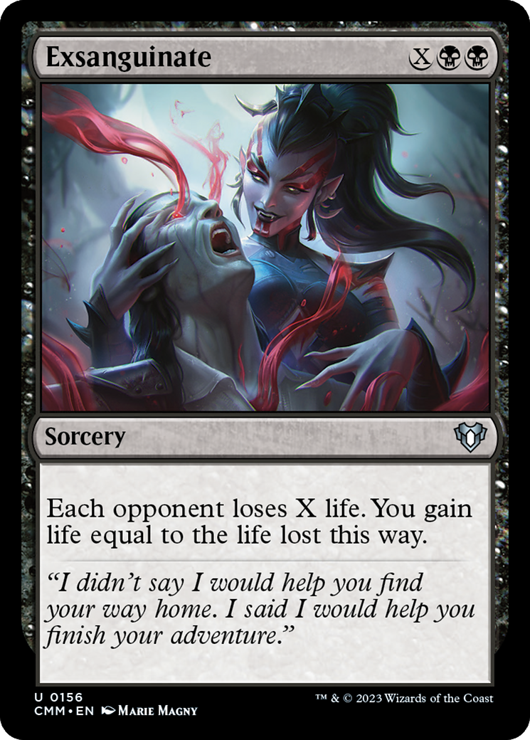 {C} Exsanguinate [Commander Masters][CMM 156]