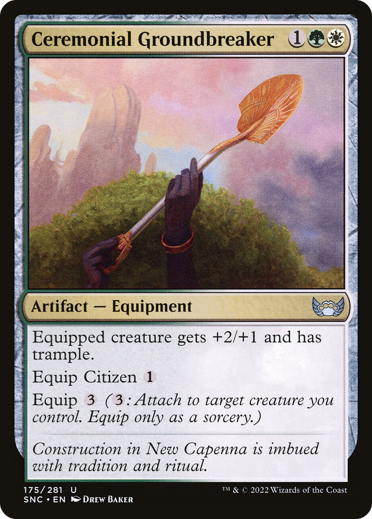 {C} Ceremonial Groundbreaker [Streets of New Capenna][SNC 175]