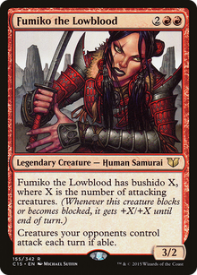 {R} Fumiko the Lowblood [Commander 2015][C15 155]