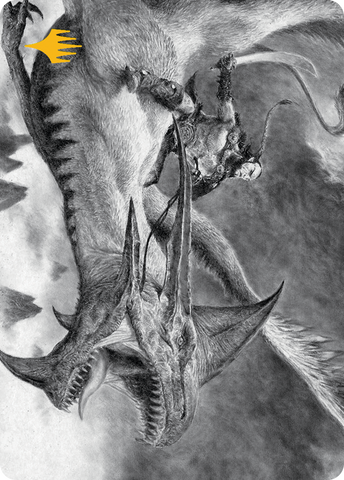 {A} Zurgo and Ojutai Art Card (Gold-Stamped Signature) [March of the Machine Art Series][GS AMOM 066]