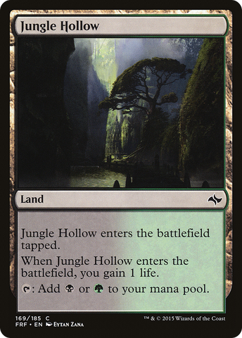 {C} Jungle Hollow [Fate Reforged][FRF 169]