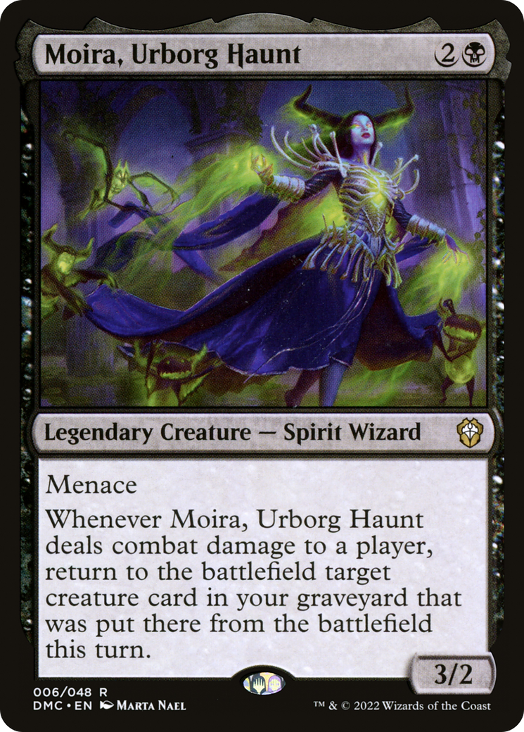 {R} Moira, Urborg Haunt [Dominaria United Commander][DMC 006]